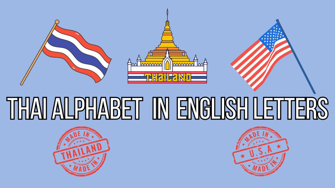 thai alphabet in english