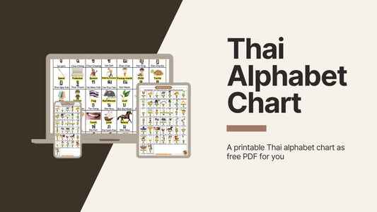 Thai Alphabet Chart on mobile, tablet and desktop