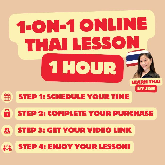 Personalized 1-on-1 Online Thai Lesson